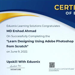 Adobe Photoshop Certificate
